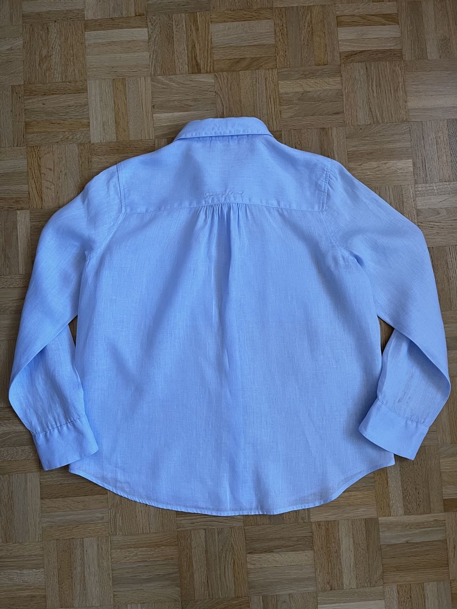 Camicette: Street One, Leinenbluse, hellblau, Grösse 38 – Usato da Zürich venduto da Kleanthy 3