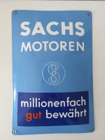 Emailschild Sachs Motoren plaque émaillée