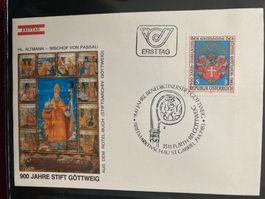 Österreich 1983 ill. Ersttagsbrief 900 J. Stift Göttweig