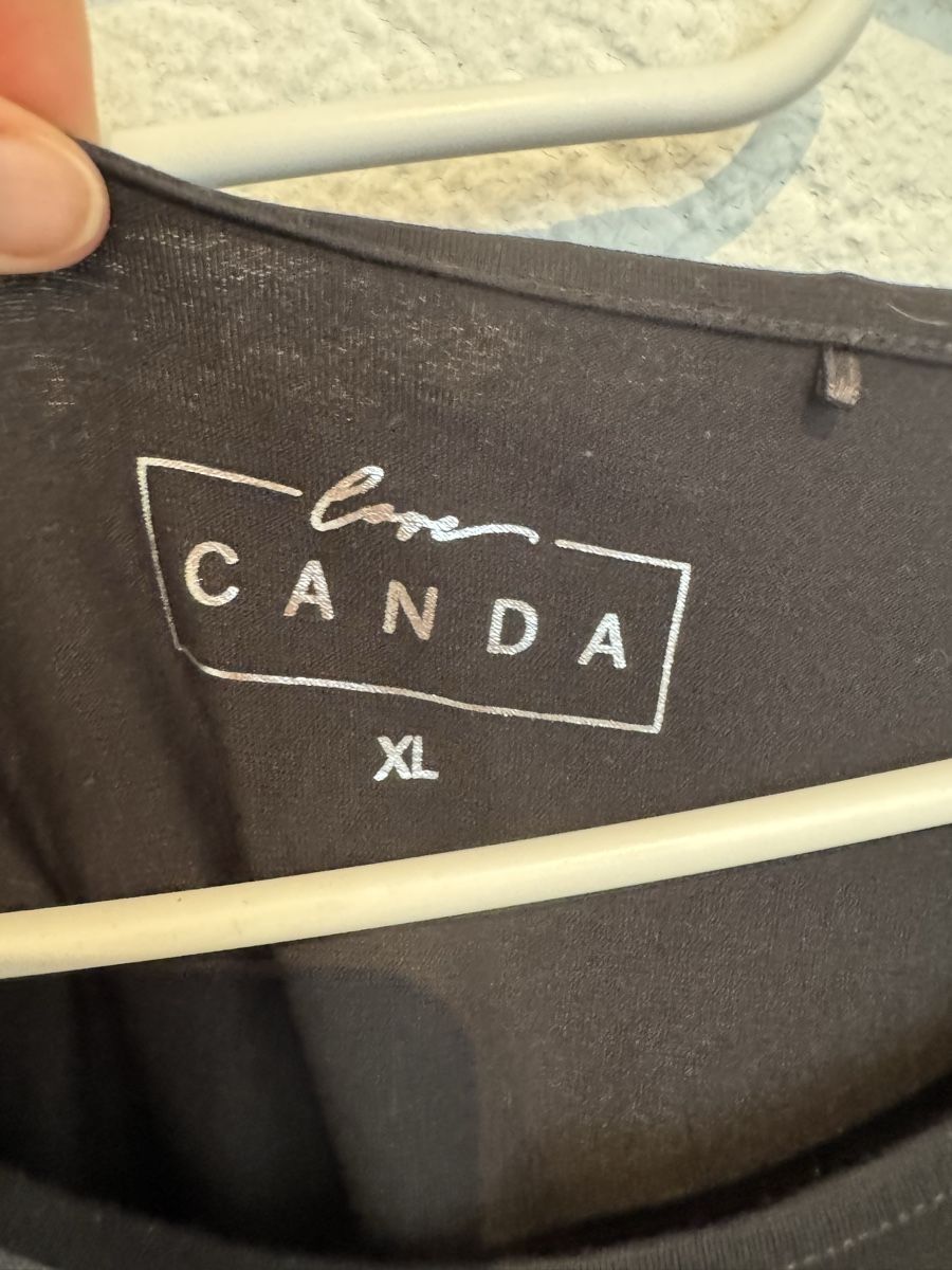 T-Shirts: Canda Shirt Glitzer Steinchen Gr. XL – Gebraucht aus Fislisbach von KolibriSecondhand 1