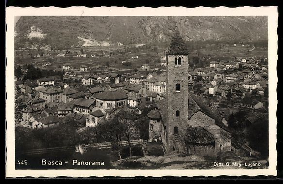 Ansichtskarten: AK Biasca, Panorama – Gebraucht aus Berlin von bartko-reher