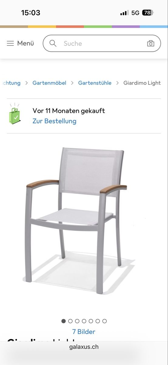 Giardimo Sedie: Gartenstühle – Nuovo (secondo la descrizione) da Bern venduto da choquerido 1