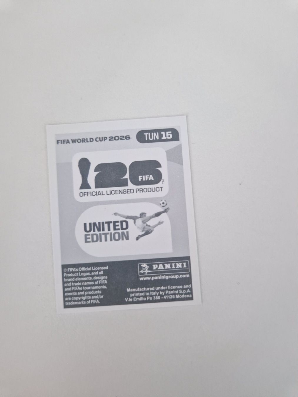 Panini Carte collezionabili: Panini Sticker TUN15 – Nuovo (secondo la descrizione) da Stüsslingen venduto da white_angel86 1