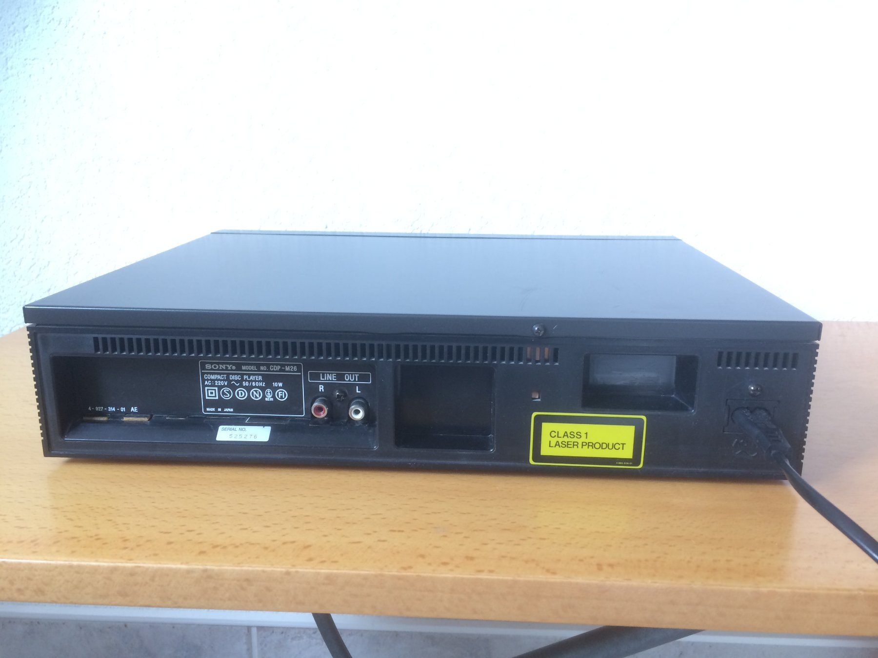 Sony Lettore multimediale & Streamer: Sony CDP-M26 CD player - Classic 1989 – Usato da Fribourg venduto da Werkt 9