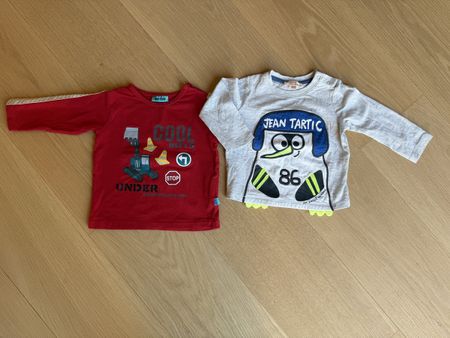 2 Langarmshirts, Grösse 74