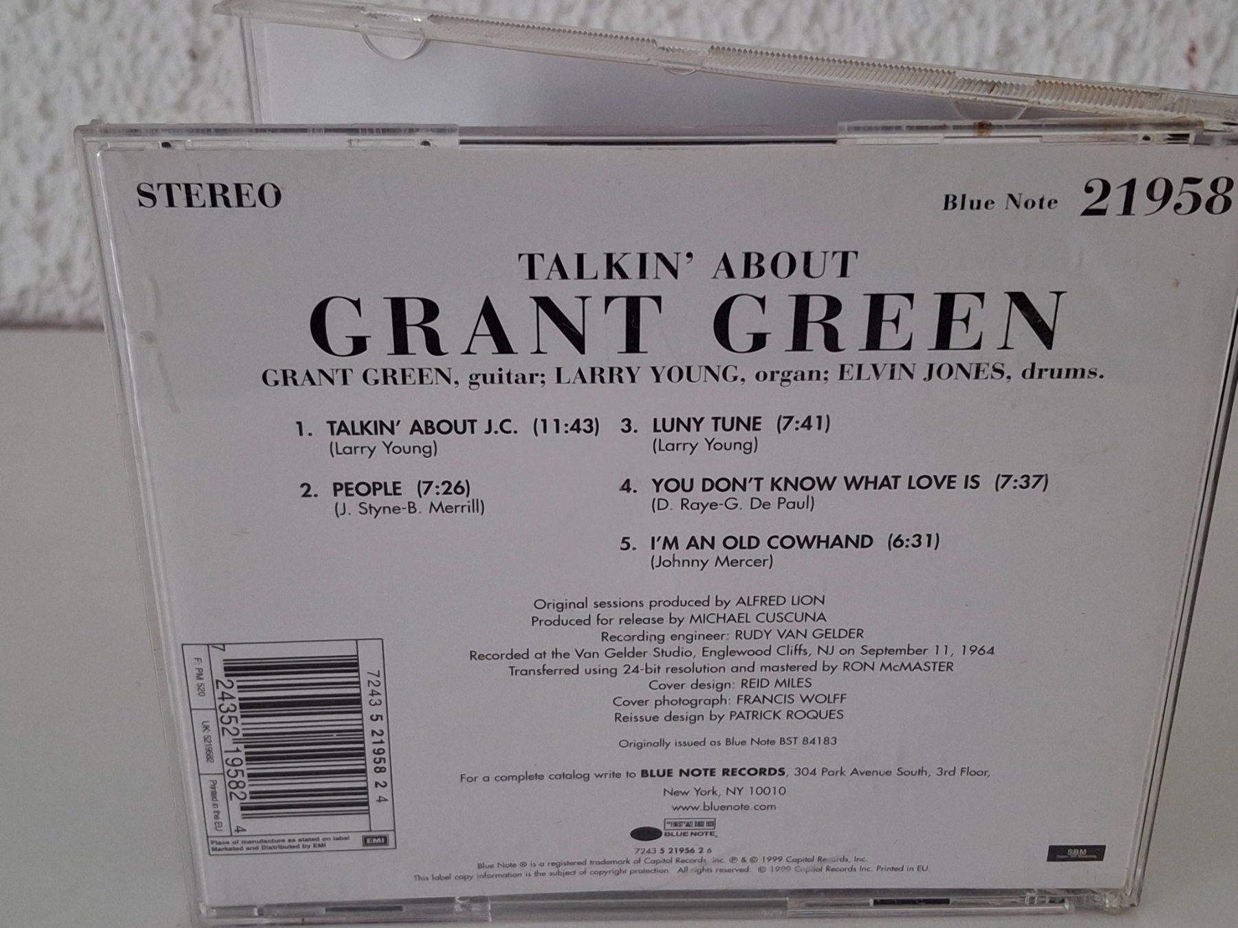 CD: CD Grant Green: Talkin' About - – Usato da Aarberg venduto da Jackup1 1