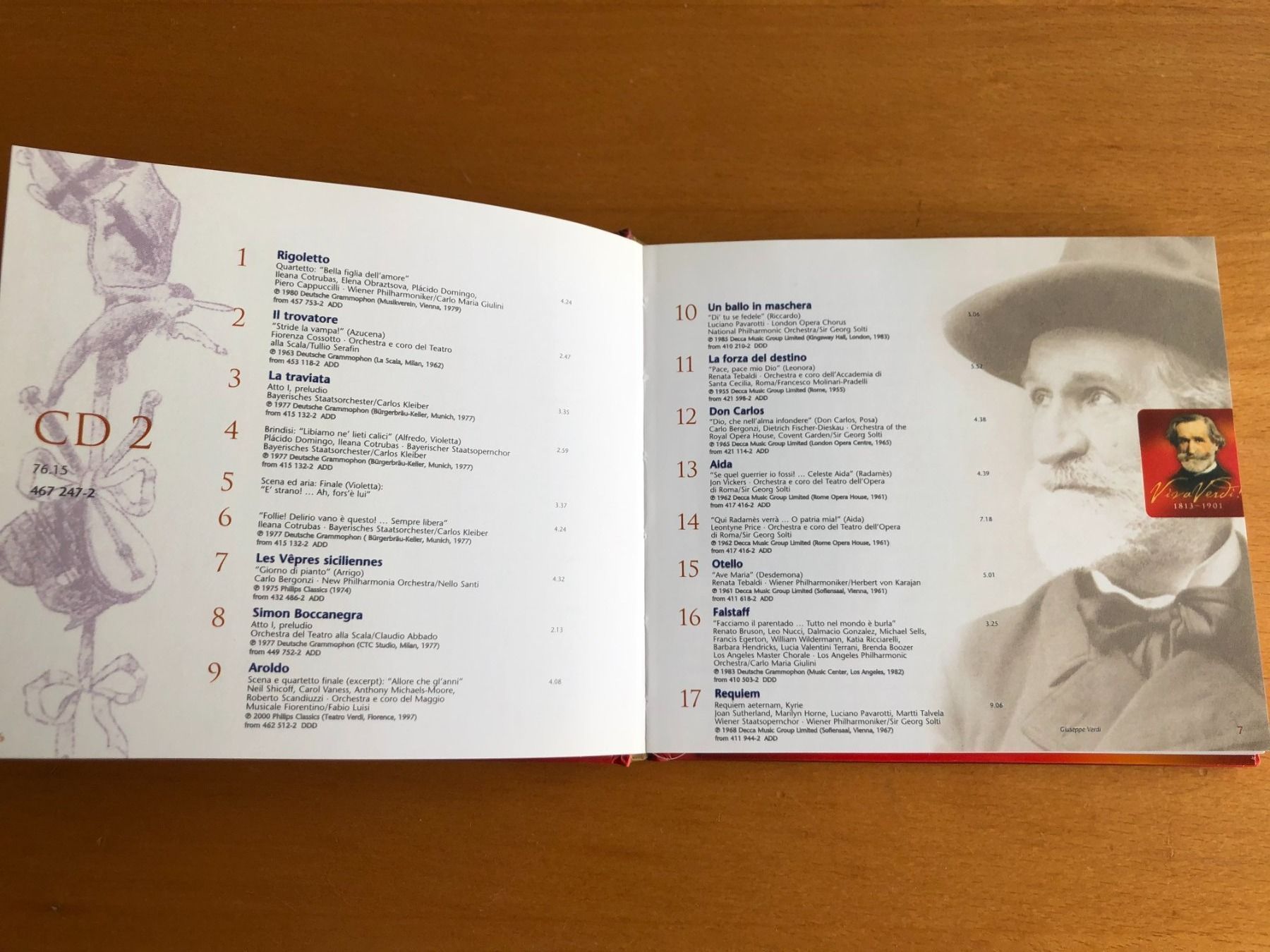 CDs: Viva Verdi - 2 CD Sampler – D'occasion à Hagendorn par Teora66 4