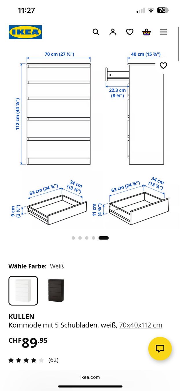 Ikea Kommoden: Kommode – Gebraucht aus Zürich von sko_xt95 1