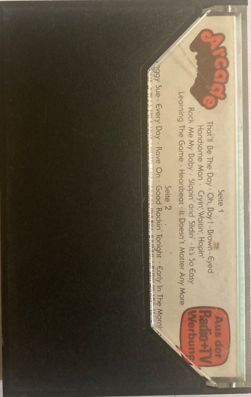 Musicassette: BUDDY HOLLY - SEINE 20 GRÖSSTEN HITS – Usato da Poliez-Pittet venduto da Newtown-Records 1