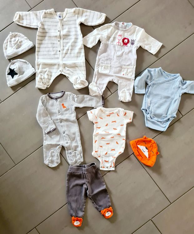 Lot de vêtements bébé garçon 1 mois/ 54cm