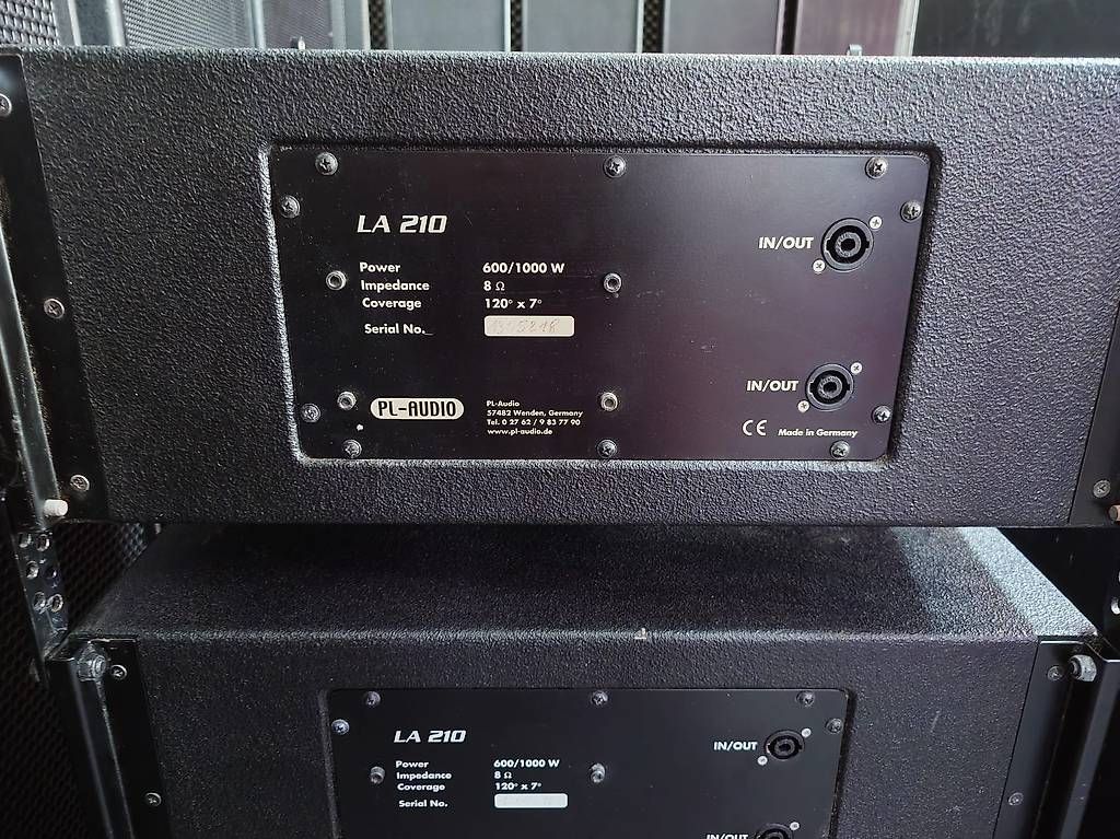 Lautsprecher: PL-Audio Line Array – Gebraucht aus Schlieren von Basscenter 4