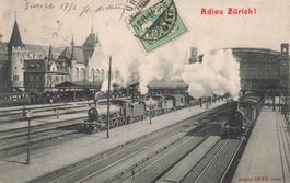 Ferrovia Eisenbahn Zürich Bahnhof