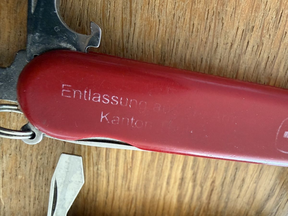 Wenger Coltelli tascabile: 2 alte Wenger Taschenmesser Sackmesser – Usato da Goldach venduto da Messerguru 2