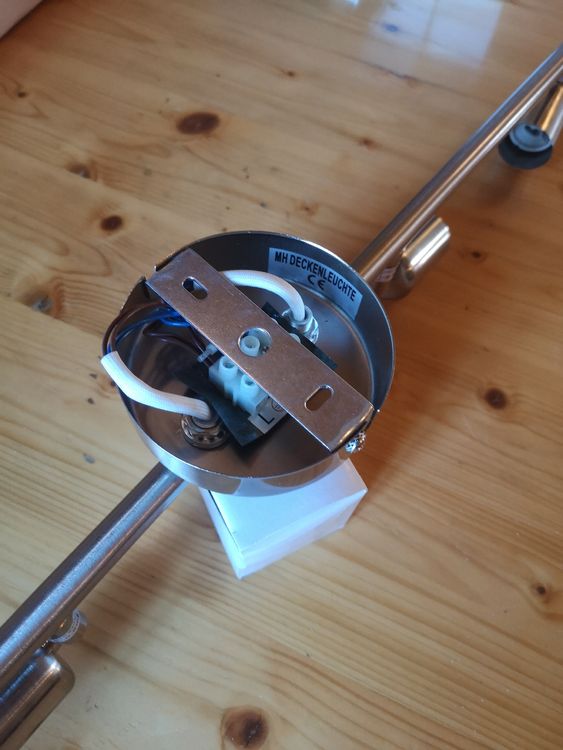 Deckenleuchte, Lampe Deckenstrahler Edelstahl Neu 3