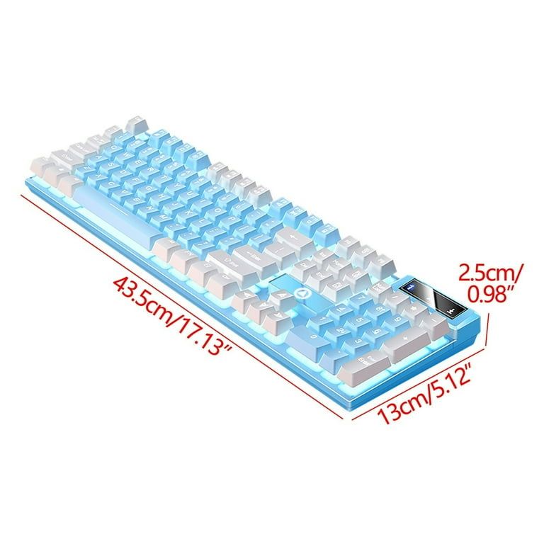 Tastiere:  mechanische LED Tastatur  – Nuovo (secondo la descrizione) da Niederhasli venduto da ioa_k5sq 1