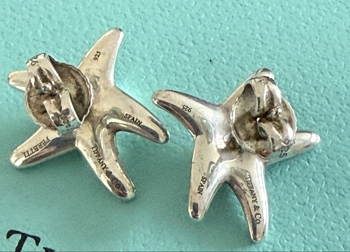 Tiffany & Co. Orecchini pendenti & Orecchini a lobo: Tiffany & Co. Seestern Ohrringe – Usato da Neerach venduto da Rosapfeffer 2