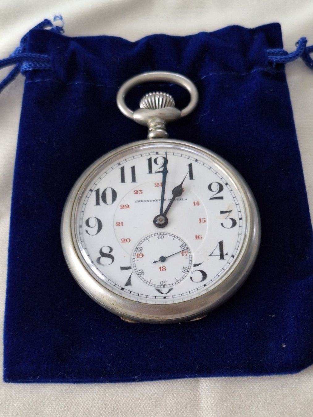 Orologi: Taschenuhr Chronometre Postala – Usato da Lohn-Ammannsegg venduto da Beo71