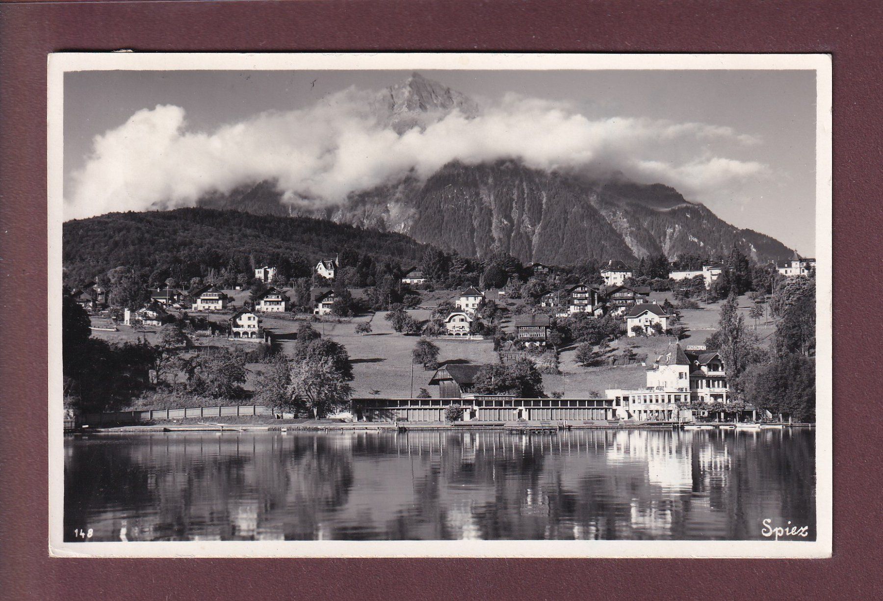 Cartes postales: SPIEZ - 1948 – D'occasion à Pully par nicecards
