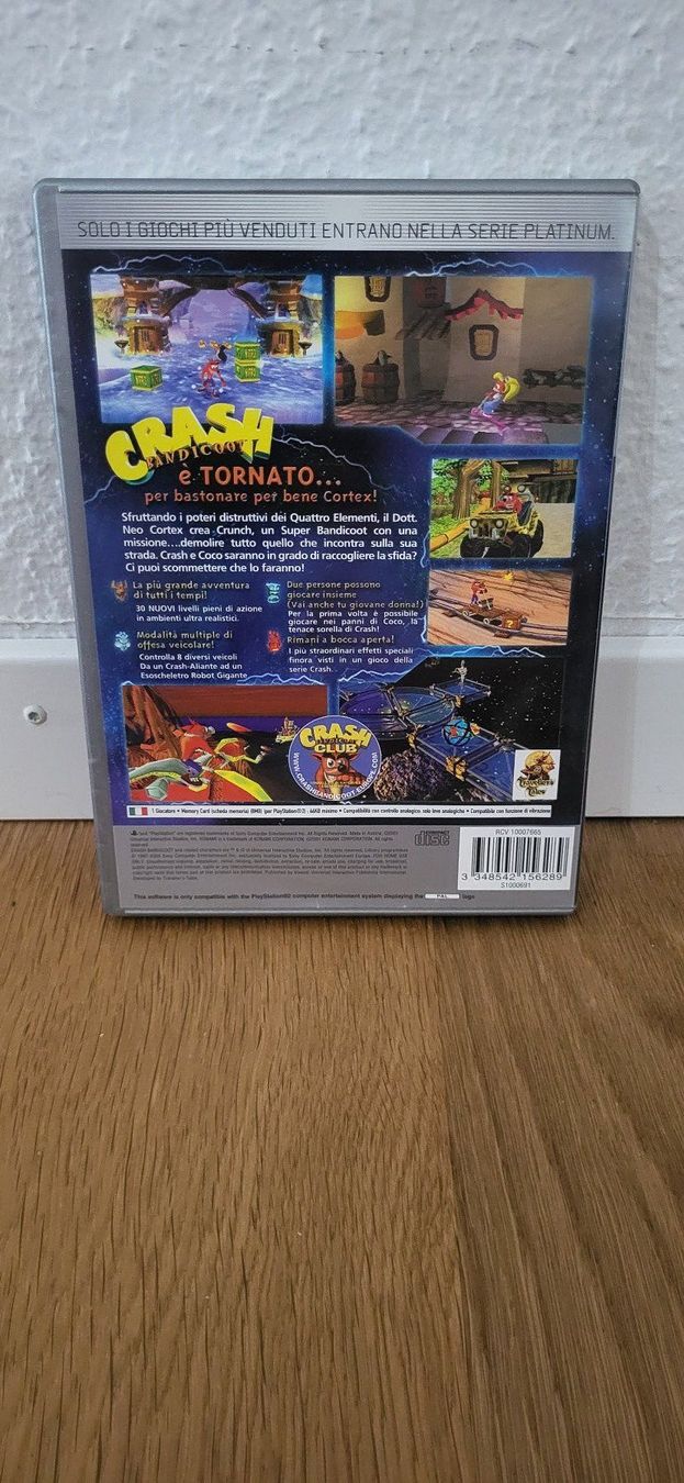 Sony Spiele: PS2 – Crash Bandicoot Lira de Cortex – Gebraucht aus Münsingen von Heroism2010 1