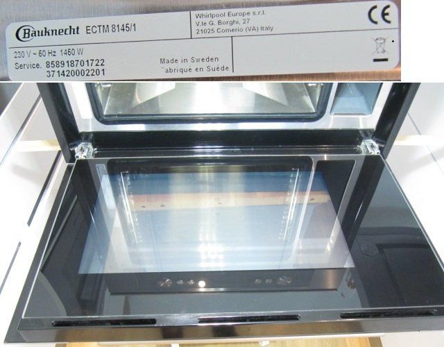 Bauknecht Elettrodomestici da cucina: Bauknecht ECTM 8145/1 (Steamer) – Difettoso da Gams venduto da Recycleri2 2