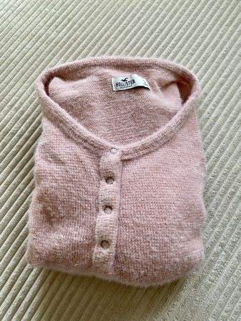 Hollister Abercrombie & Fitch Pullover Sweatshirt Rosa Gr S