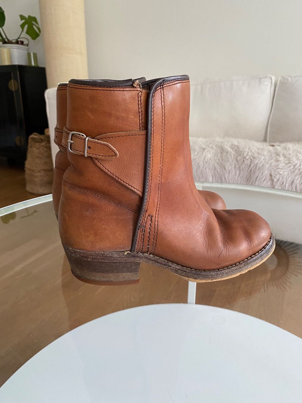 Chaussures femmes: biker  boots in cognac 37  isabel marant style – D'occasion à adliswil par PRELOVED_ 2