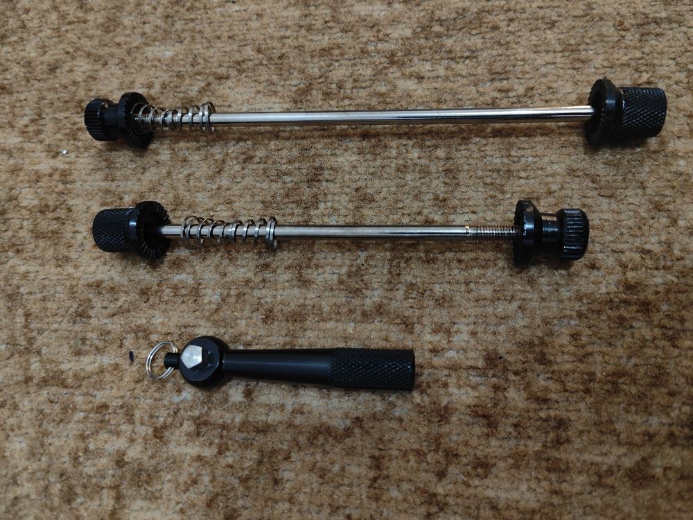 BFLKY Lot De 10 Broches De Roue De Vélo En Acier Inoxydable