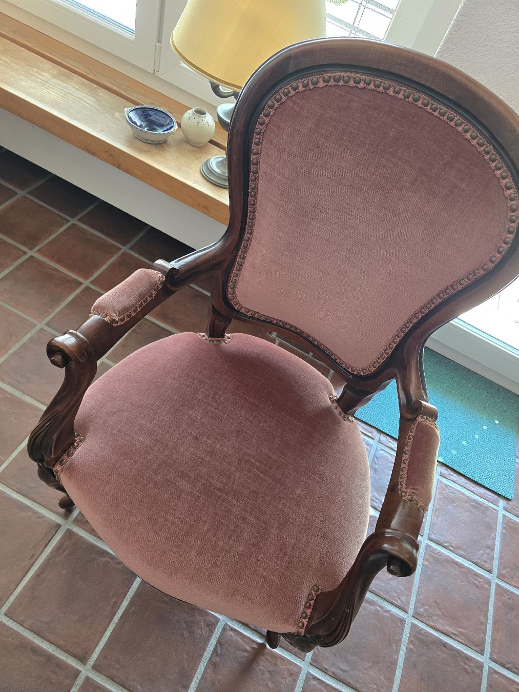 Poltrone: Polsterstuhl im Biedermeier-Stil – Usato da Würenlos venduto da Lea.Maria.Hotz 2