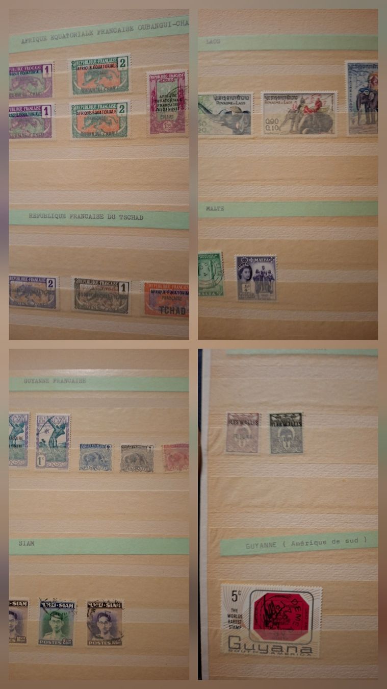 Alle Briefmarken: Diverse Marken Ausland diverse – Gebraucht aus Balgach von SIMEON27