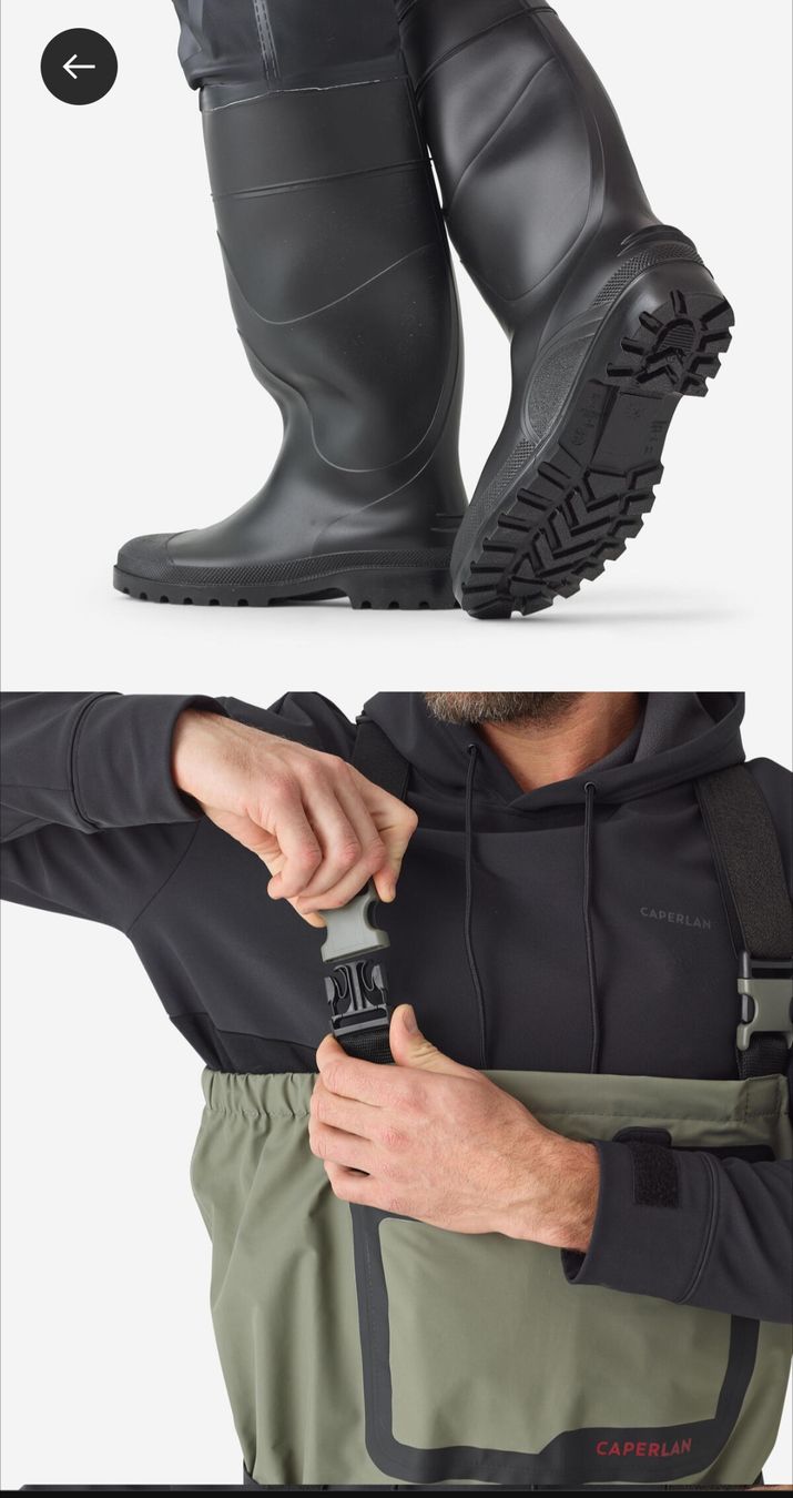 Decathlon Mute per immersioni: Caperlan Waders 500 - Size XL – Nuovo e nell'imballaggio originale da Zug venduto da Ma_Fe_12 2