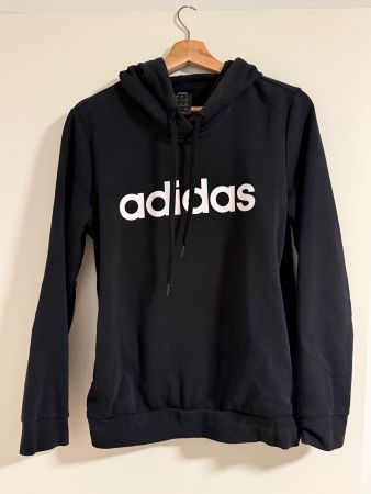 Schwarzer Adidas Hoodie, Grösse 38