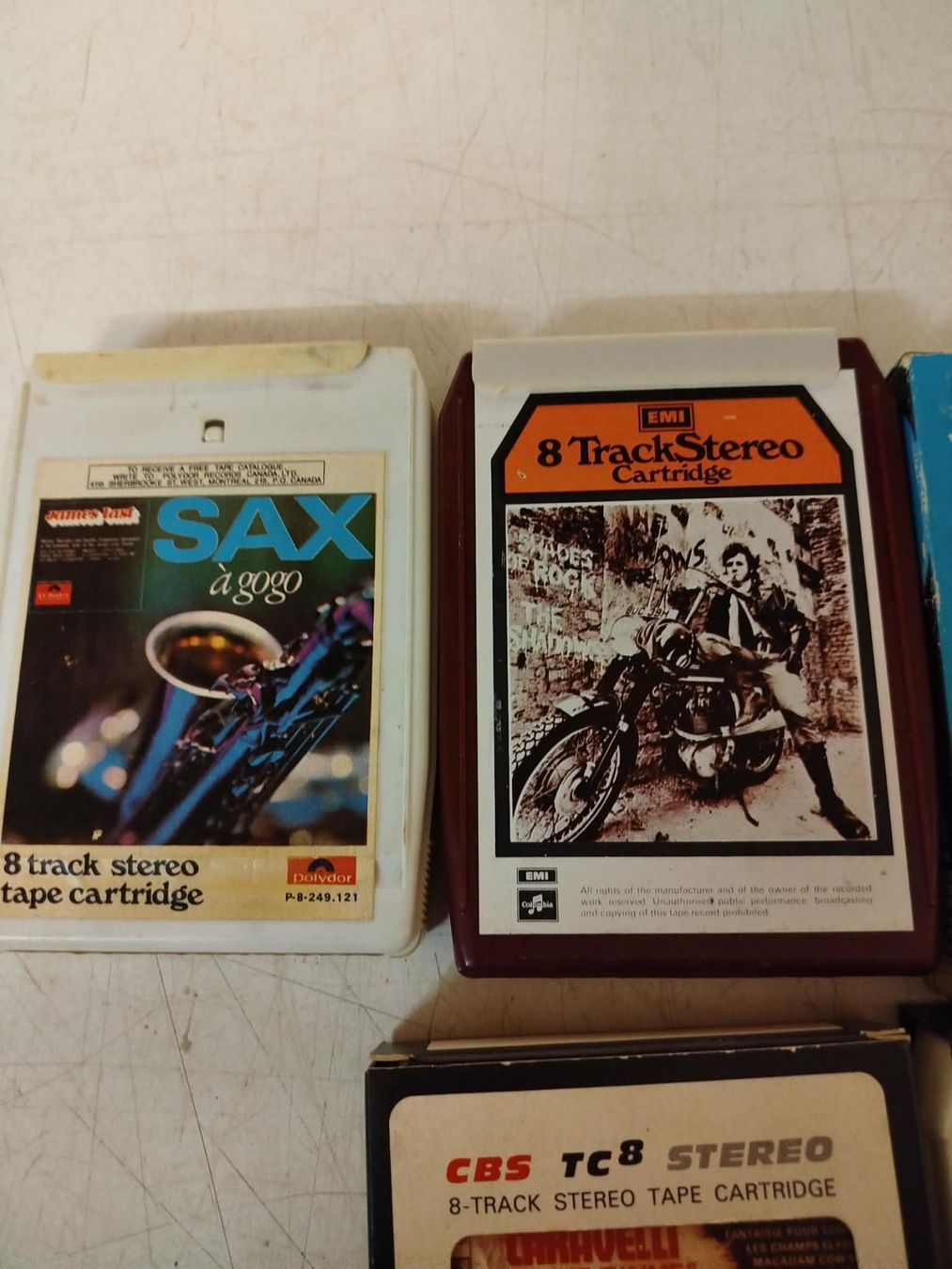 Kompaktkassetten: Cassettes 8 pistes – Gebraucht aus La Chaux-de-Fonds von Emmaus2300CDF 6