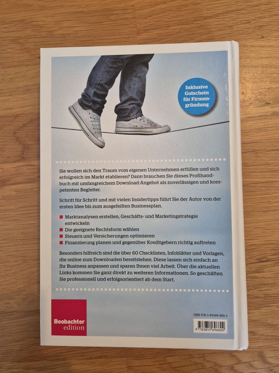 Libri: Ratgeber: Ich mache mich selbststaendig - Neuwertig – Usato da Aegerten venduto da Swiss3DFusion 1