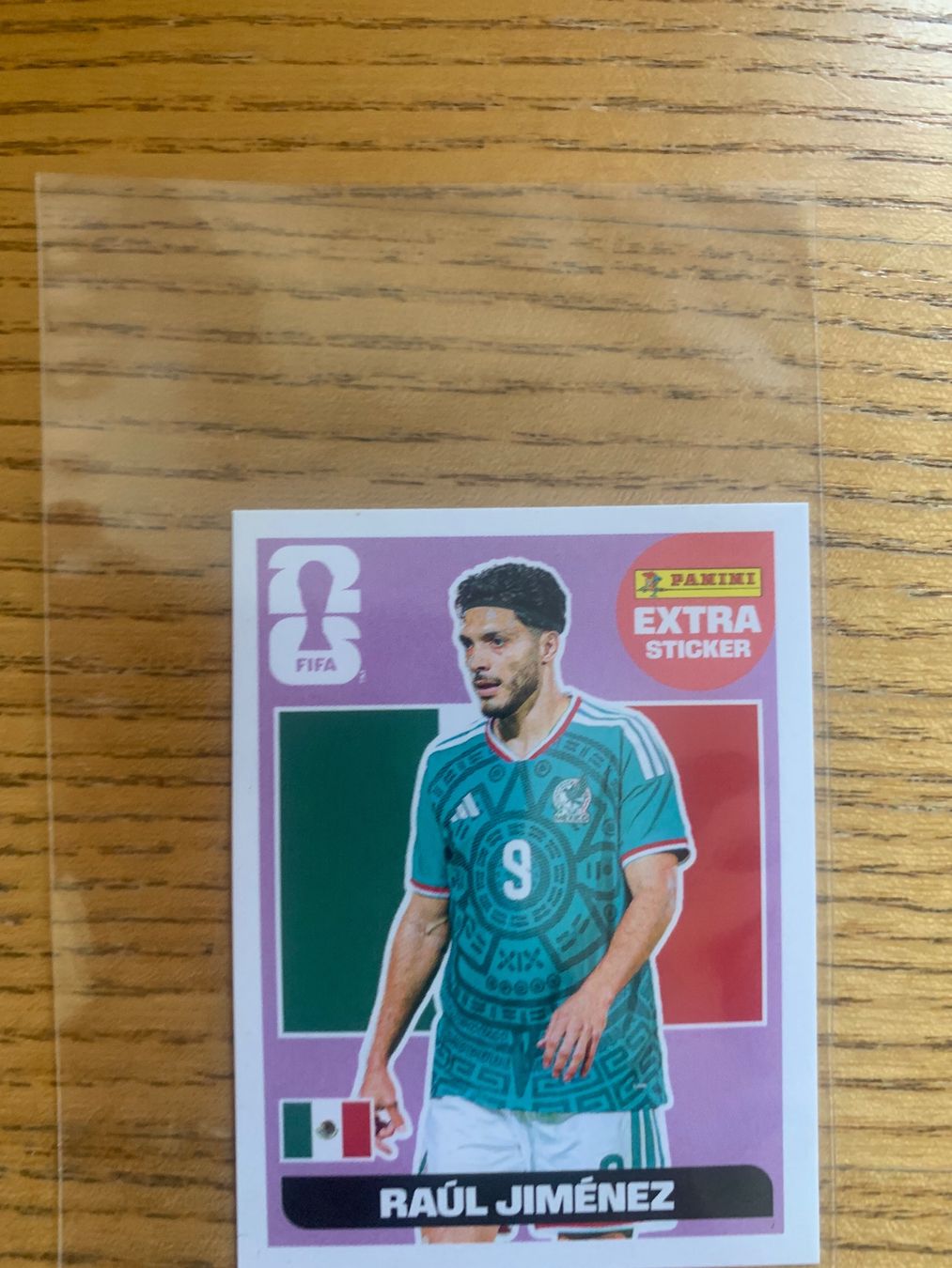 Panini Cartes à collectionner: Panini Extra Sticker Raul Jimenez pink – D'occasion à Zürich par Kasza 1
