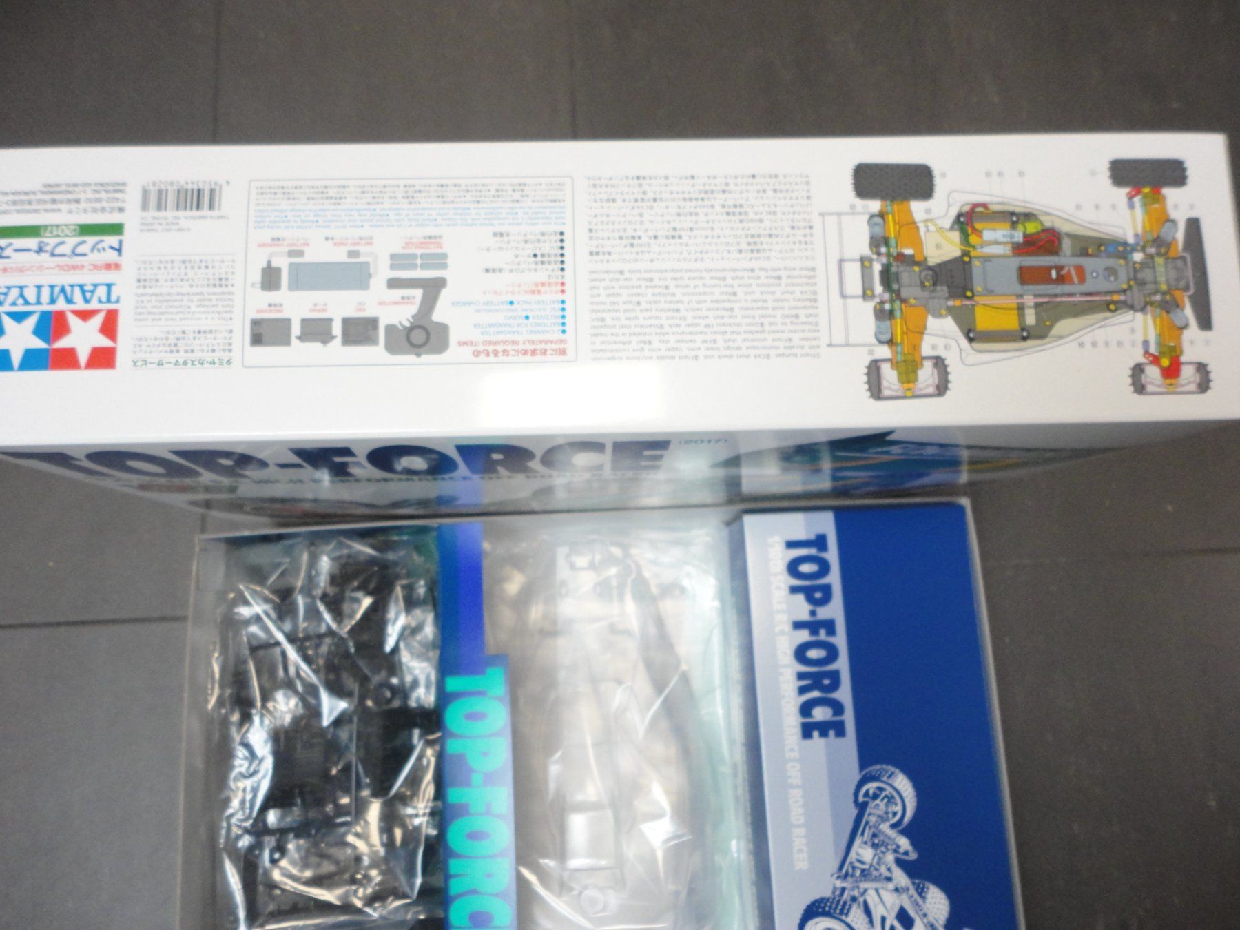 Tamiya Modellismo RC: Tamiya Top Force Bausatz Neu – Nuovo e nell'imballaggio originale da Horgen venduto da RcModell 3