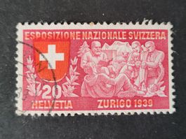 1939, CH Landesausstellung - Italienisch  - Abart