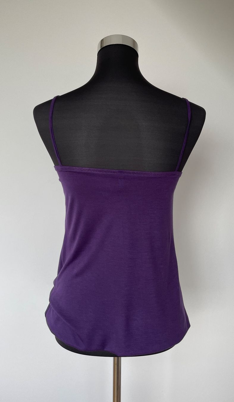 Tops: Pailletten-Top violett – Gebraucht aus Grenchen von M_ina 2