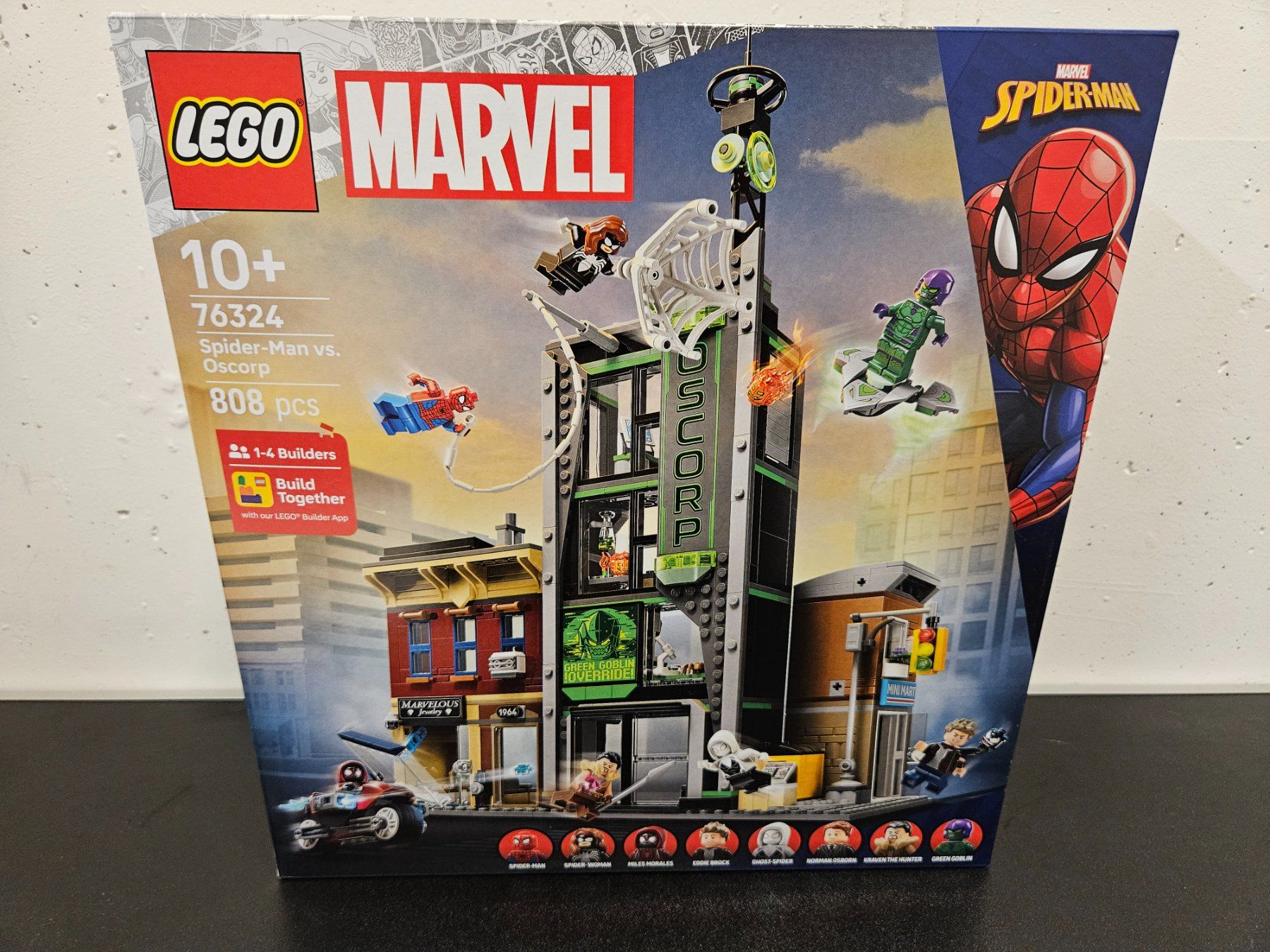 Lego Kit di costruzioni: Neu - Lego - Marvel - 76324 - Spider Man vs Oscorp – Nuovo e nell'imballaggio originale da Dagmersellen venduto da Jarsetz_Restposten