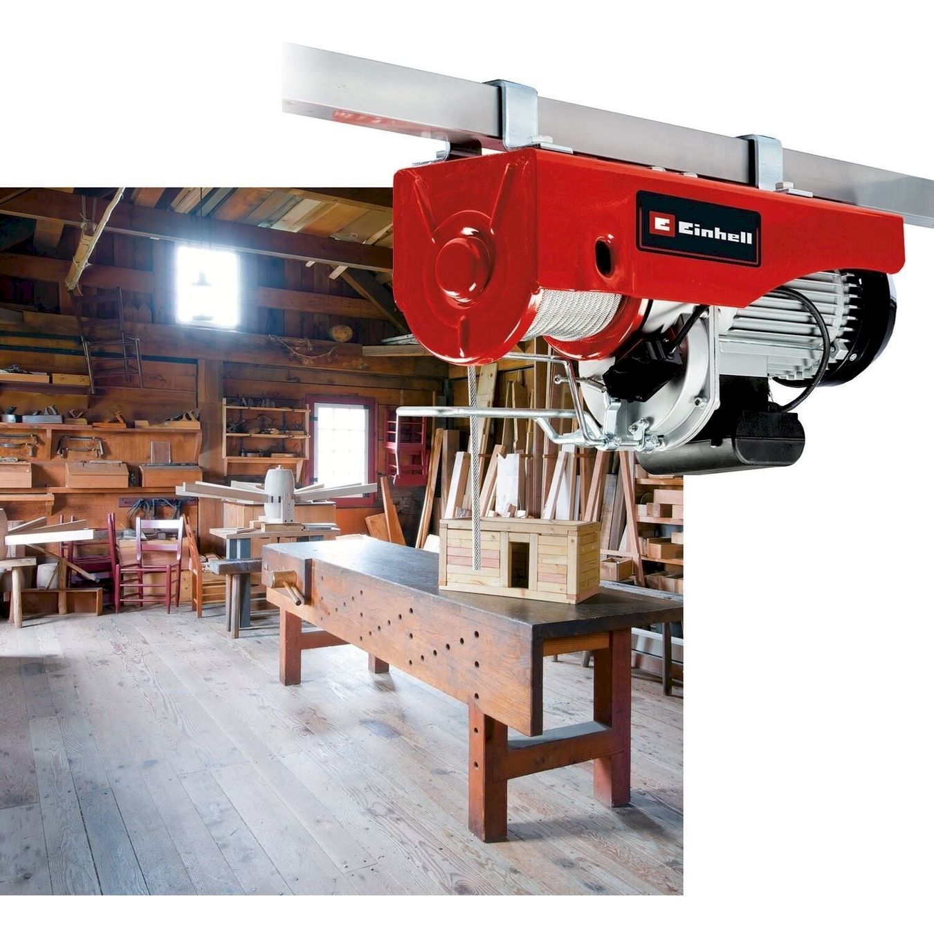 Einhell Altro per stoccaggio & trasporto: Einhell TC-EH 1000 Seilhebezug 1600W – Nuovo e nell'imballaggio originale da Bottighofen venduto da zaap 4