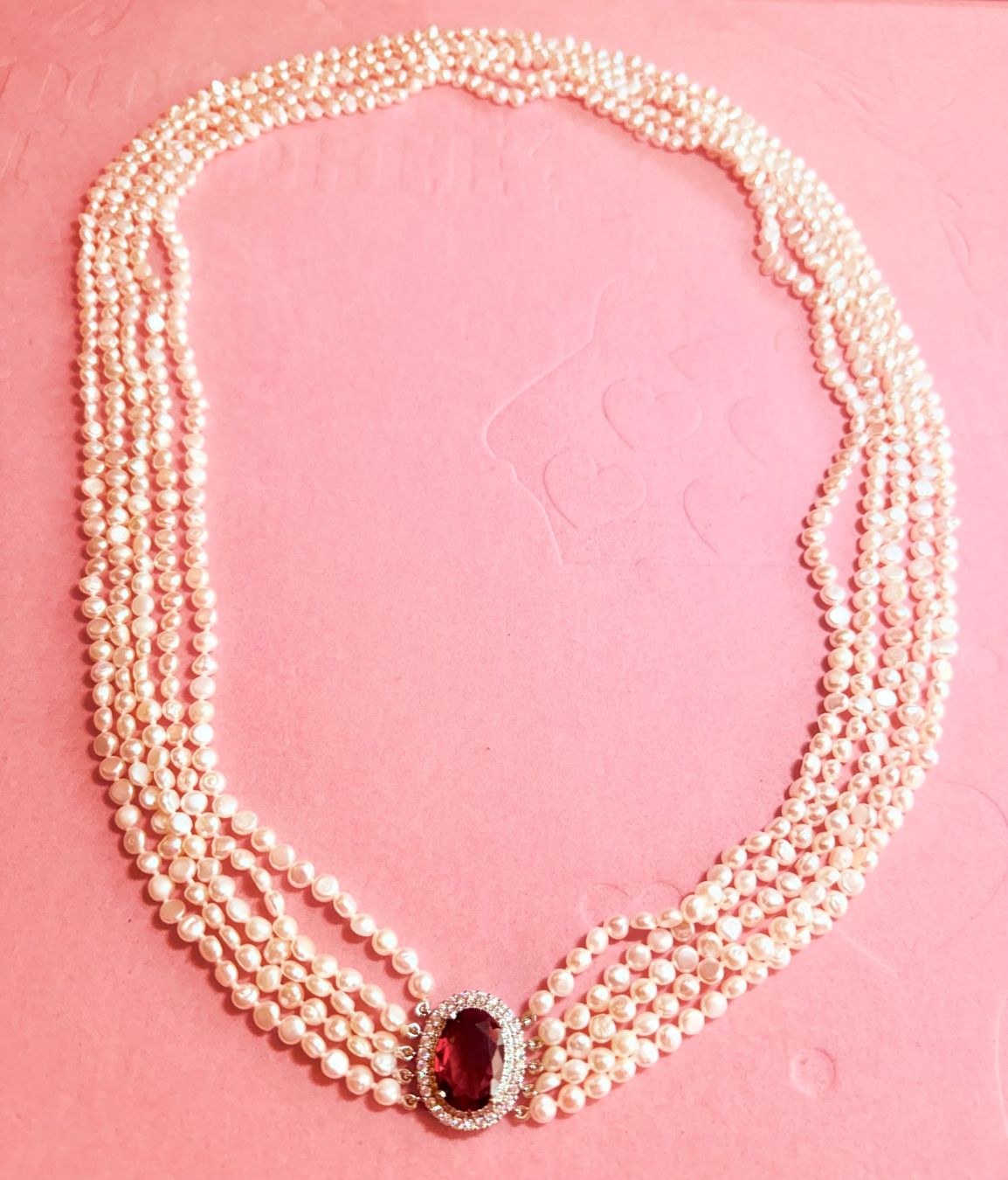 Catenine: Collier Perles Bohème – Nuovo e nell'imballaggio originale da St-Maurice venduto da Sandrinette123 4