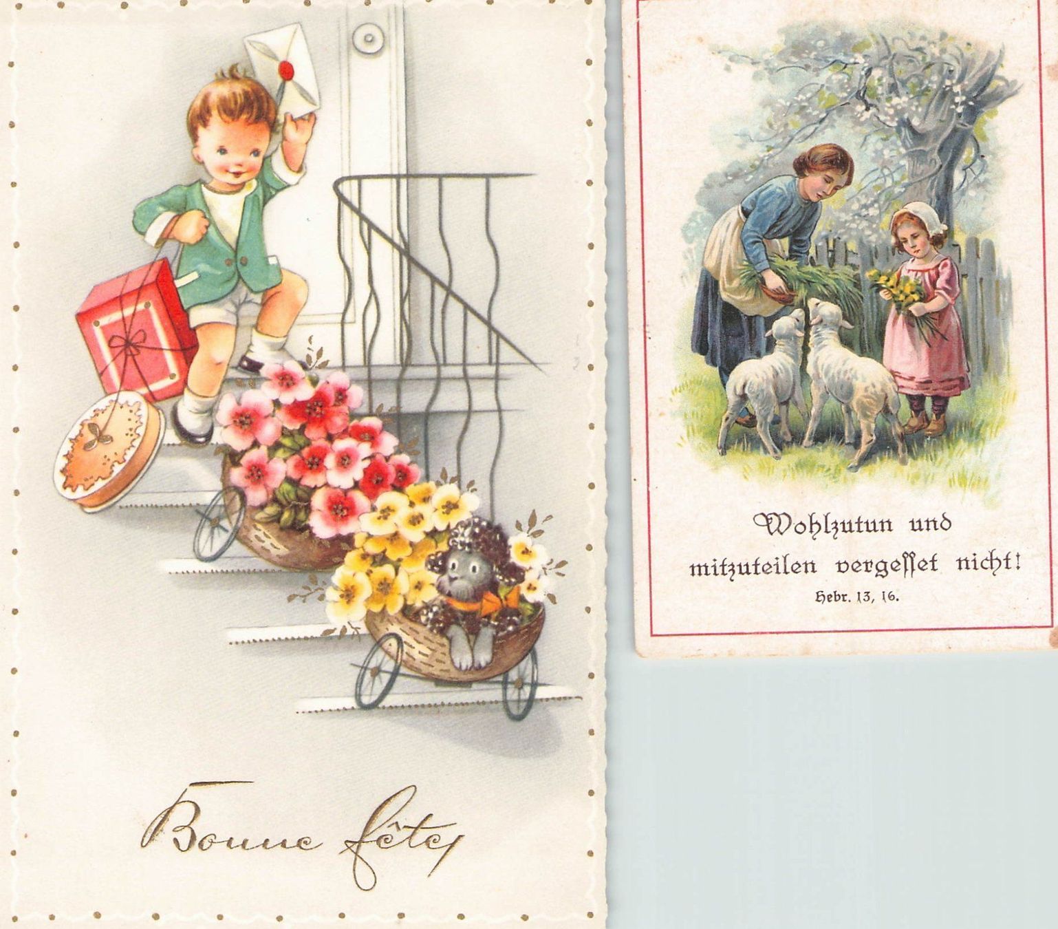 Cartoline postali: ^Glückwunsch und ... – Usato da Reichenburg venduto da Pipo-67