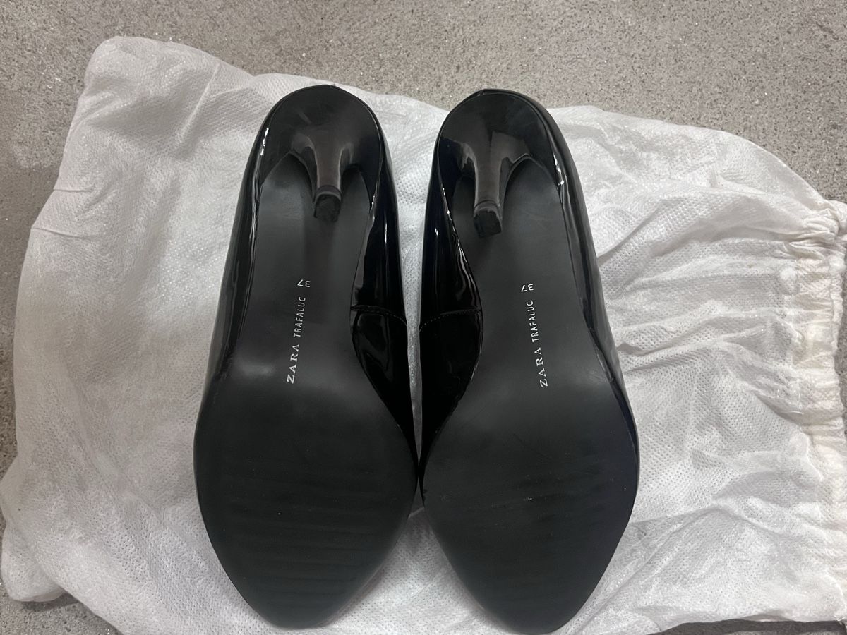 Zara Scarpe da donna: Zara Lack Pumps, schwarz, Grösse 37 – Nuovo (secondo la descrizione) da Zürich venduto da nutoxo 3