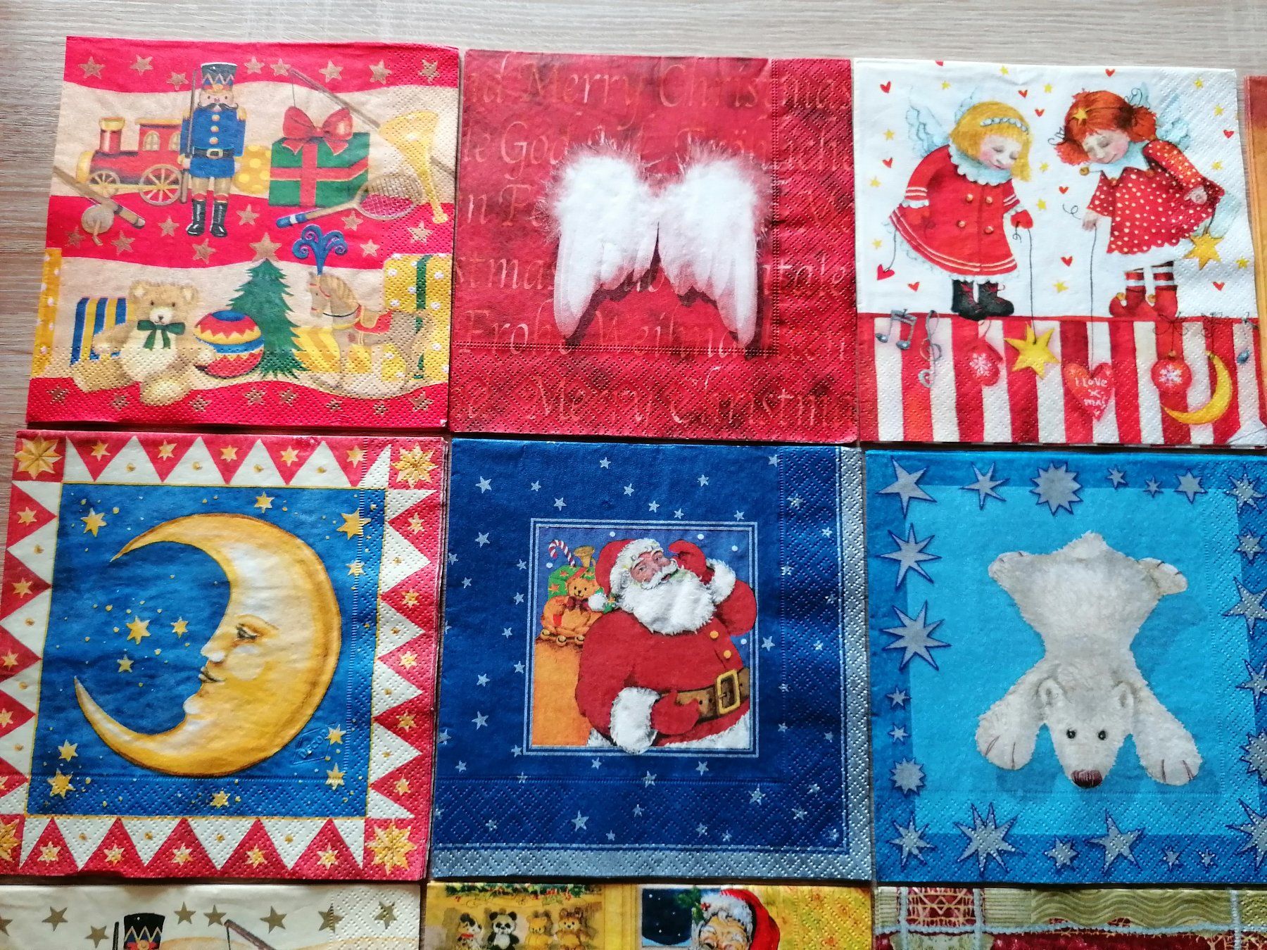 Tovaglioli: 30 Stk. Servietten Weihnachten / Set Nr. 1 – Nuovo (secondo la descrizione) da Zollikofen venduto da Blackie 1