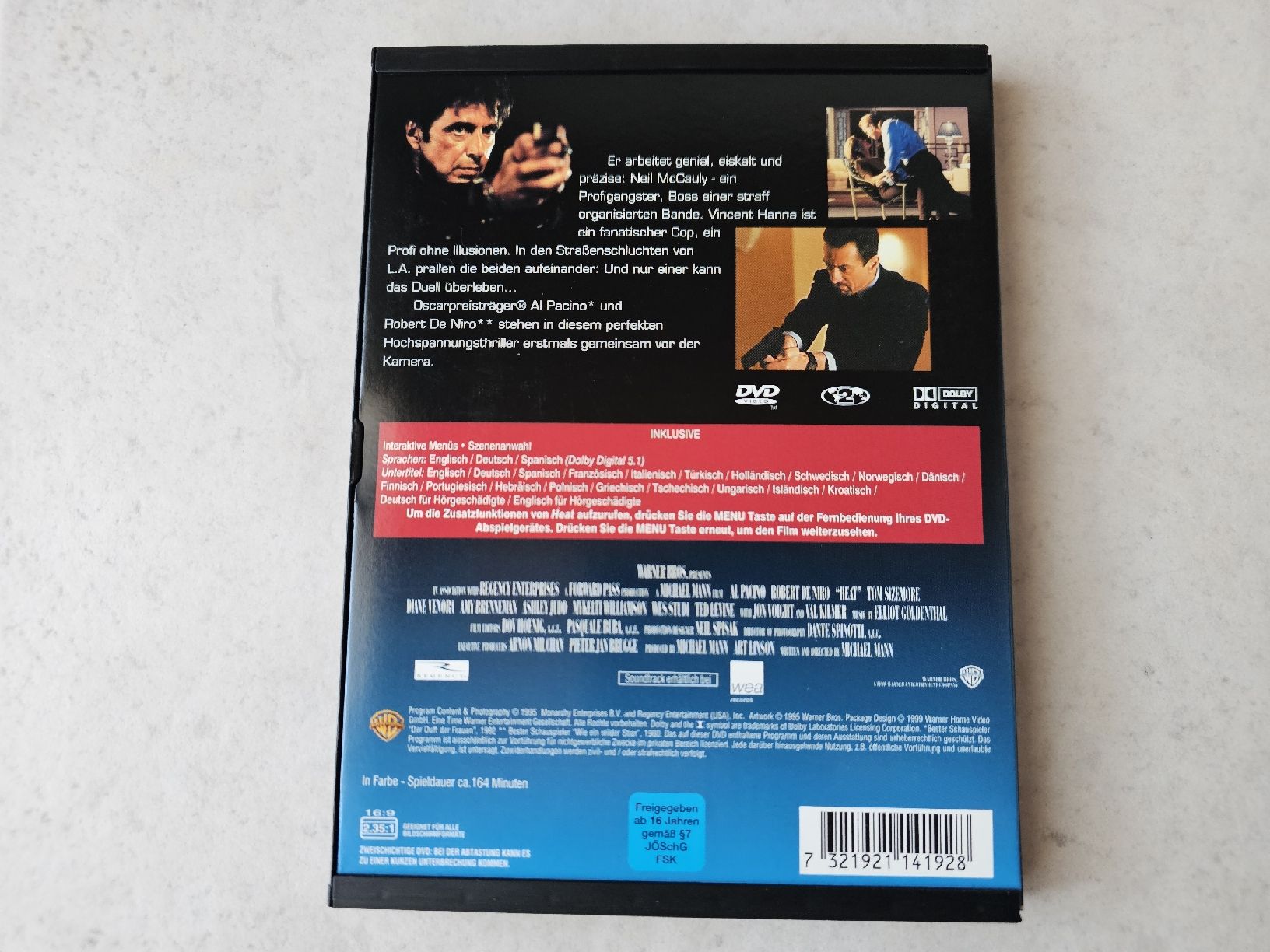 Tutti i DVDs: Heat  -  Besses vom Verbrechen, getrennt durch das Gesetz – Usato da Schneisingen venduto da backstore24 1