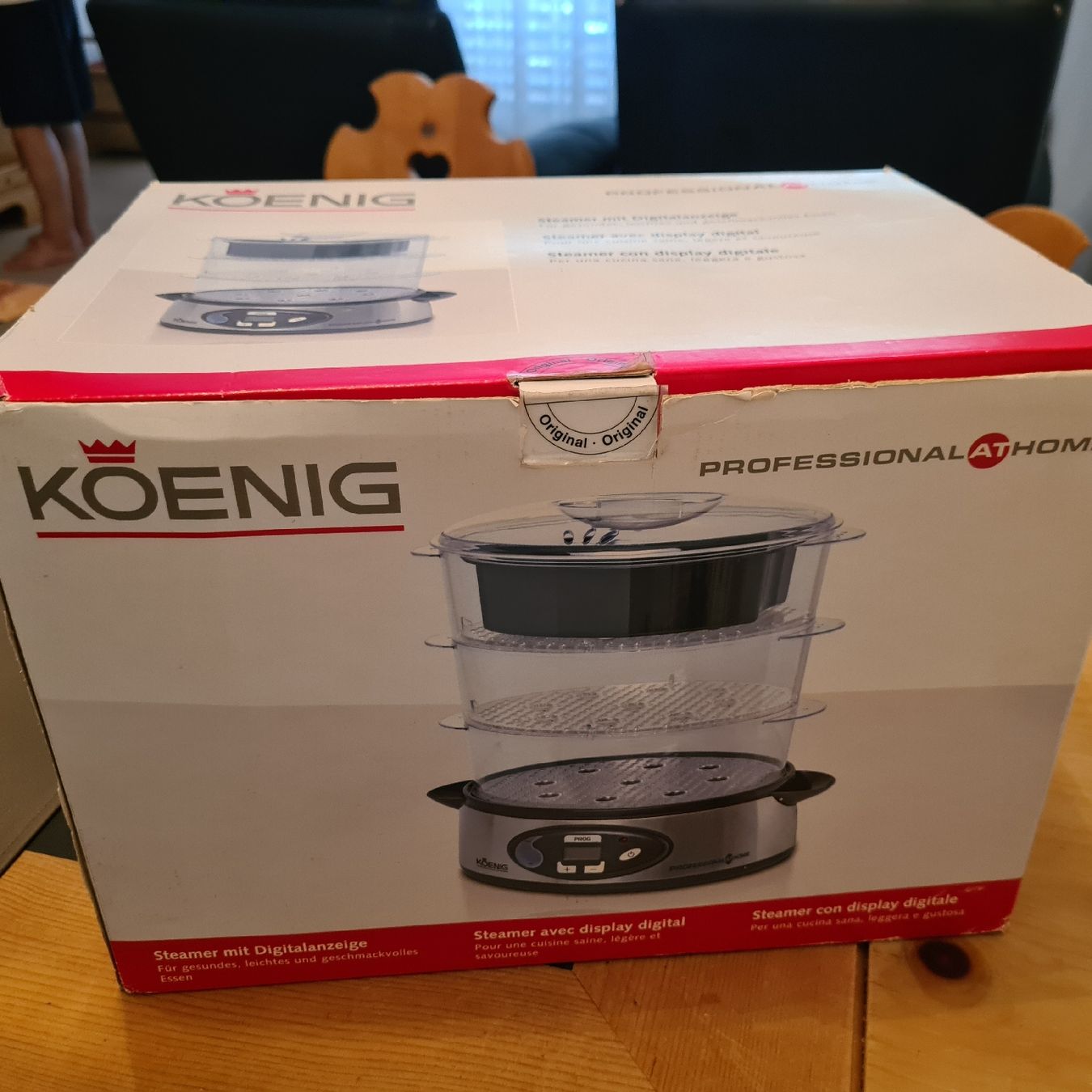 Appareils de cuisine: König Steamer mit Digitalanzeige – D'occasion à Steinen par turbogeiss99 8