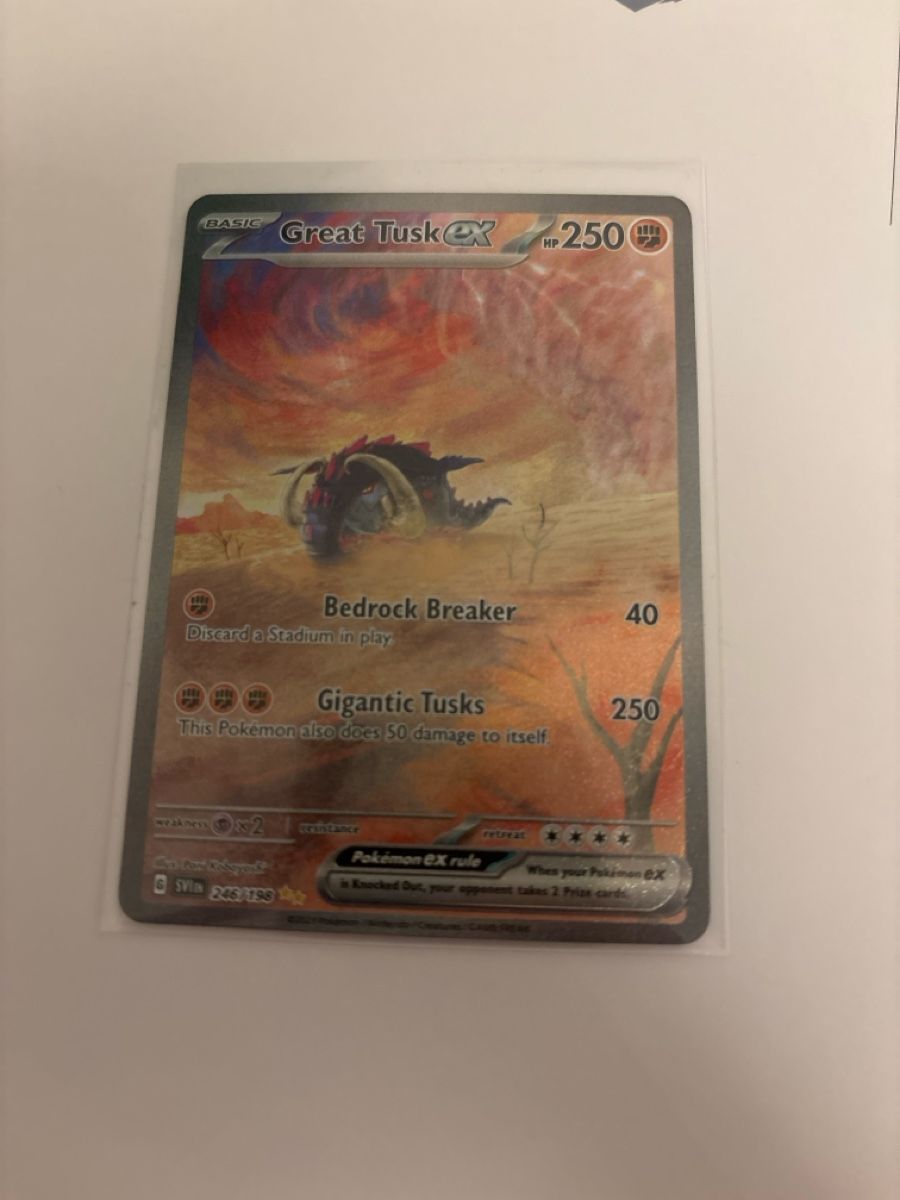Pokémon Cartes à collectionner: Great Tusk ex – Neuf (Voir description) à Burgdorf par Safak_o7