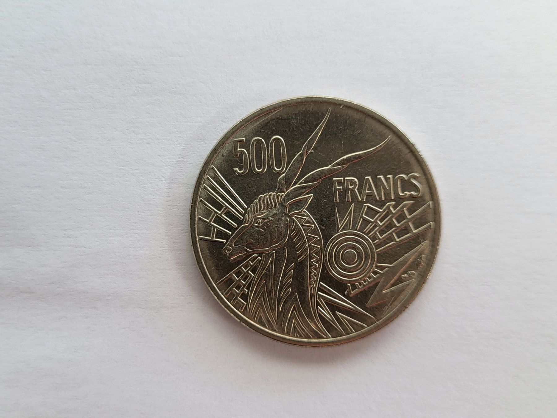 Tutti le monete: 500 Francs CFA 1979D Gabun – Usato da Pravidondaz venduto da LVtik