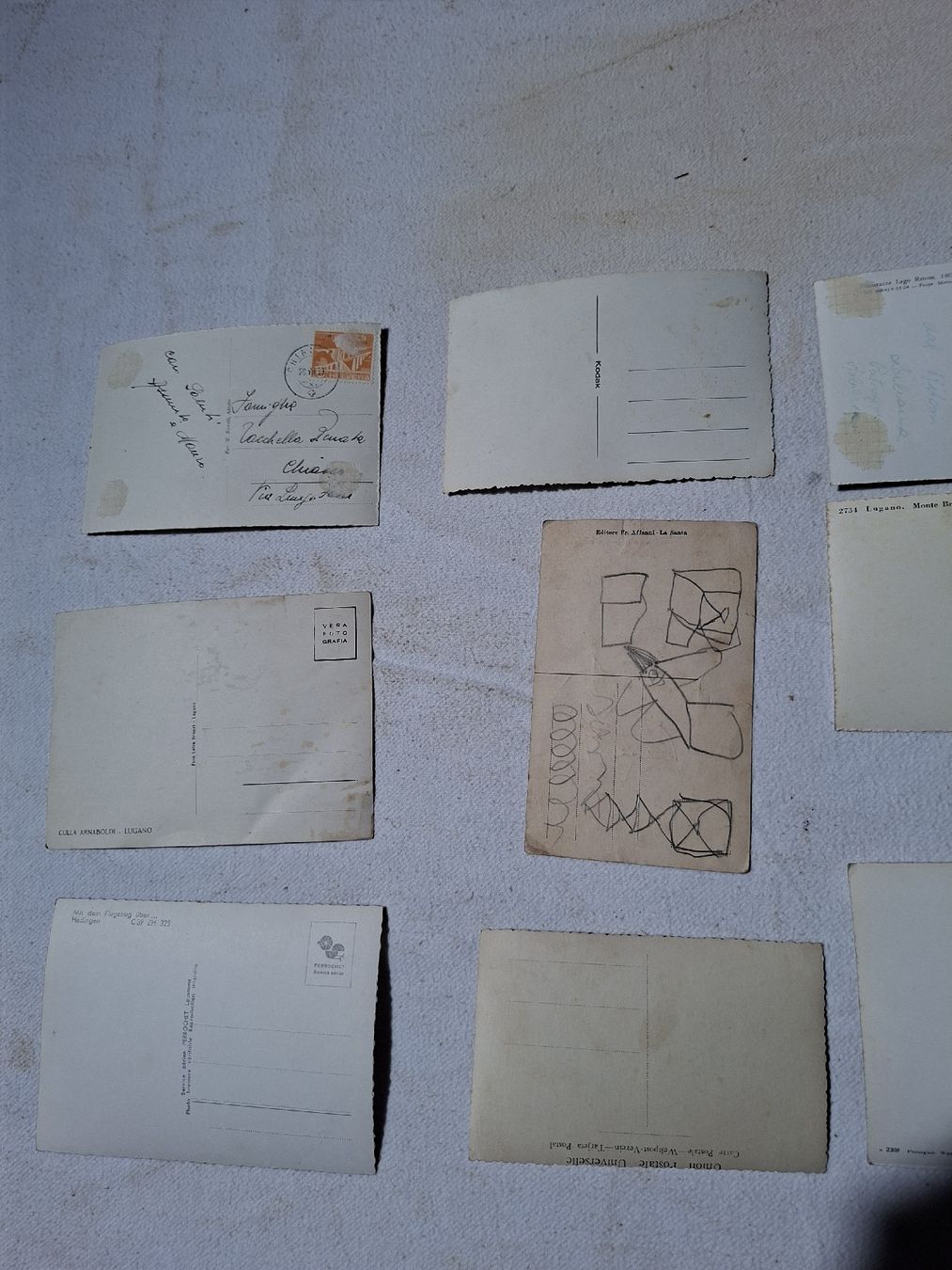 Ansichtskarten: 9 alte postkarten – Gebraucht aus Masein von Vintagericcardo 4