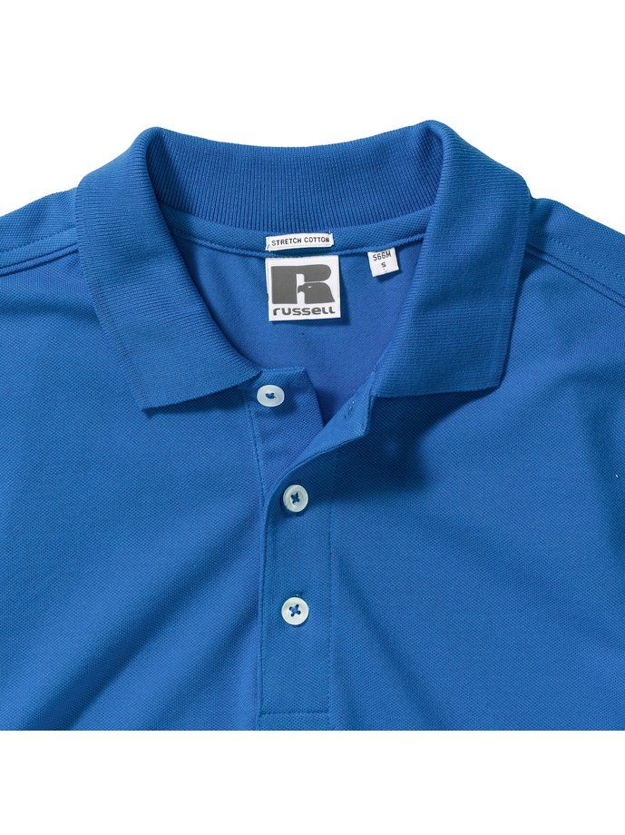 Magliette Polo: Herren Stretch Poloshirt Russell, M – Nuovo e nell'imballaggio originale da Münchenbuchsee venduto da Monali 1