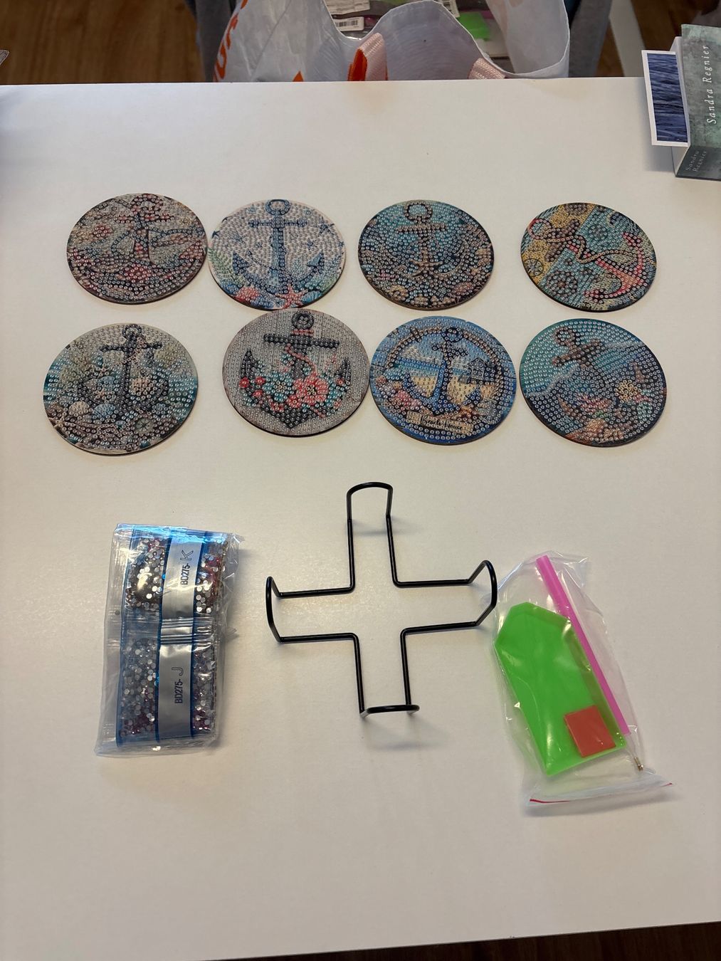 Kits de loisir créatif: Diamond Paiting Untersetzer – Neuf avec emballage d'origine à Amriswil par SCHLOSSGEISTLI 1